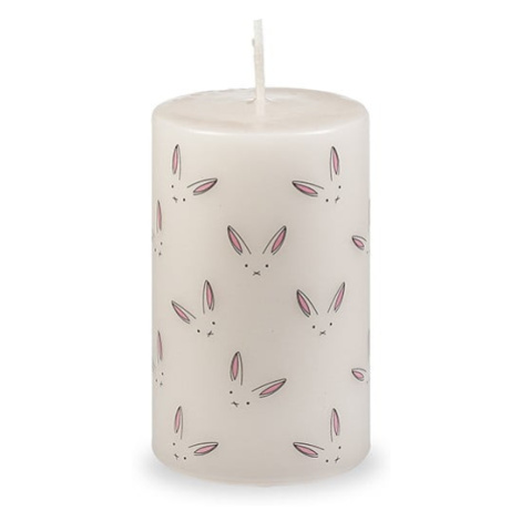 Bílá velikonoční svíčka Unipar Bunnies, doba hoření 40 h