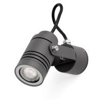 FARO LIT projekční lampa, tmavě šedá