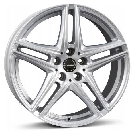 Nové Německé hliníkové ráfky Borbet Xr 18x8,0 5x112 ET30 66,6 Bs