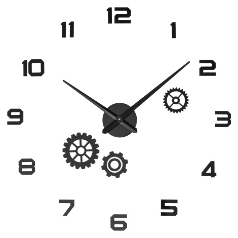 Auriol® Nástěnné hodiny k dotvoření (ozubená kolečka)