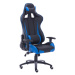 ADK TRADE s.r.o. ADK TRADE s.r.o. Černá kancelářská židle ADK Runner s modrými prvky