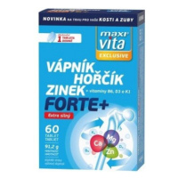 Maxi Vita Exclusive Vápník, Hořčík, Zinek Forte+ 60 tablet