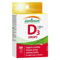 Jamieson Vitamin D3 1000 IU kapky 11,4ml