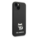 Karl Lagerfeld KLHCP14MSLCTBK hard silikonové pouzdro iPhone 14 PLUS 6.7" black Silicone Choupet