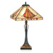 Artistar Půvabná stolní lampa AMALIA ve stylu Tiffany