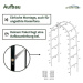 anaterra Zahradní oblouk pro popínavé rostliny, 2 ks, 18 mm