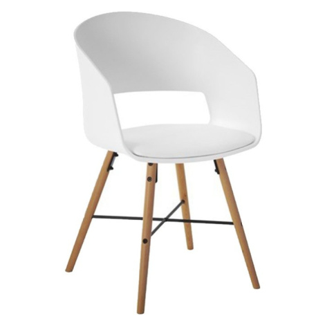 Actona Designová židle Lena bílá