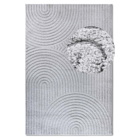 Světle šedý koberec 80x120 cm Panglao New York Light Grey – Elle Decoration