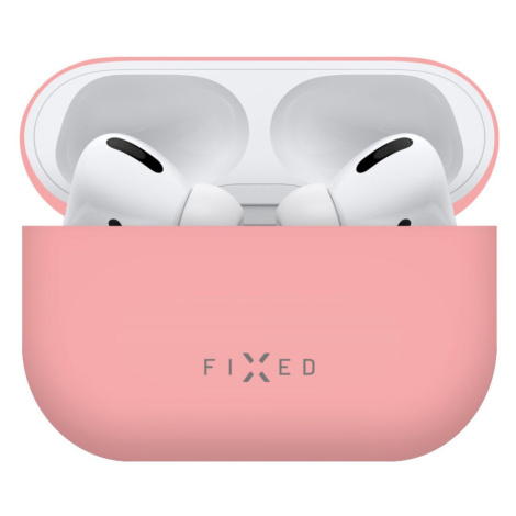 Ultratenké silikonové pouzdro FIXED Silky pro Apple AirPods 4, růžová