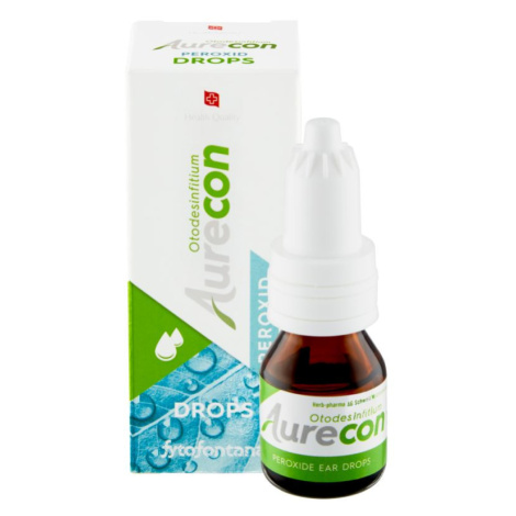 Aurecon Peroxid drops ušní kapky 10 ml