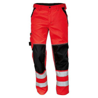 Reflexní kalhoty KNOXFIELD HI-VIS, červené