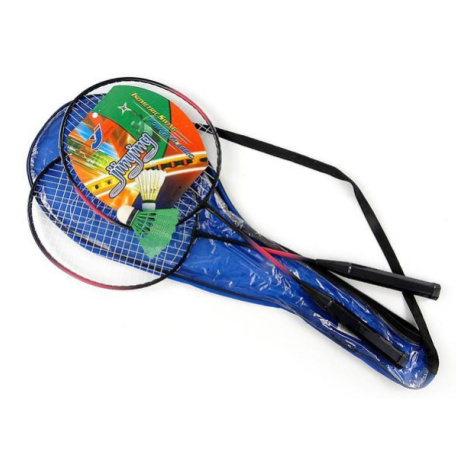Badmintonové rakety kovové v pouzdře - modrá Toys Group