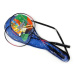 Badmintonové rakety kovové v pouzdře - modrá