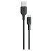 Tronic® Nabíjecí a datový kabel, Usb-A na USB-C/micro-USB, 1 m (černá, Usb-A na micro-USB)