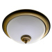 GLOSTER stropní osvětlení E27, 2x60W, bronz AU514