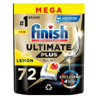 FINISH Ultimate Plus All in 1 Lemon, 72 ks
