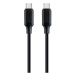 Kabel CABLEXPERT CC-USB2-CMCM100-1.5M USB PD (Power Delivery), 100W, Type-C na Type-C kabel (CM/