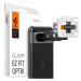 Spigen Glass tR EZ Fit Optik Black 2 Pack ochranné sklo pro Google Pixel 8 Černá AGL06352 Černá