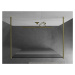 MEXEN/S Kioto samostatně stojící sprchová zástěna 120 x 200, transparent/dekor 8 mm, zlatál kart