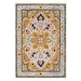 Flair Rugs koberce Kusový koberec Wool Loop Dahlia Yellow/Multi - 120x170 cm