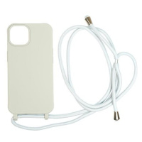 Mobile Origin Lanyard Case Light Grey iPhone 14