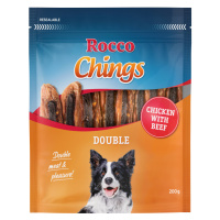 Výhodné balení Rocco Chings Double - Kuřecí & hovězí 4 x 200 g