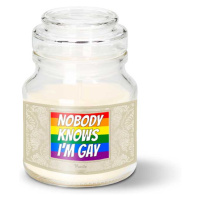 Sablio Svíčka Nobody knows I'am gay - 120 g