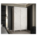Šatní skříň Abi Calipso Marmur Barva korpusu: Bílá, Rozměry: 120 cm, Dveře: Bílý Marmur - bez zr