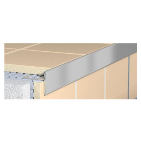 Lišta Havos schodová nerez 250 cm OSPNRZK812250