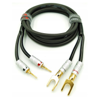 Nakamichi Reproduktorový kabel 2x2,5 vidlice 4m