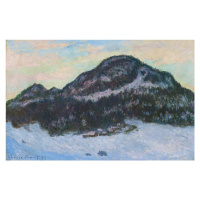 Obrazová reprodukce Mount Kolsaas, Norway (1895), Claude Monet, 40 × 26.7 cm