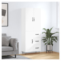 vidaXL Skříň highboard bílá 69,5 x 34 x 180 cm kompozitní dřevo