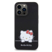 Hello Kitty Liquid Silicone Daydreaming Logo kryt iPhone 13 Pro černý