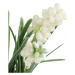 Umělá rostlina CONVALLIS konvalinky v květináči SS24 883656 30 cm