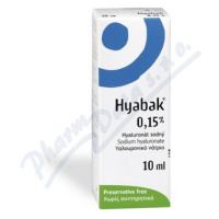 Hyabak 0.15% gtt.10ml