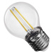EMOS LED žárovka Filament Mini Globe / E27 / 1,8 W (25 W) / 250 lm / teplá bílá ZF1100