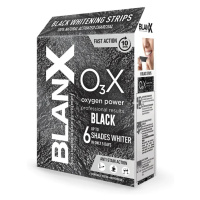 BlanX O3 X Black Fast Action bělící pásky na zuby, 10ks