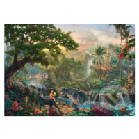 Kniha džunglí - Thomas Kinkade - puzzle z kategorie 15 - 60 dílků