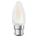 OSRAM LEDVANCE LED CLASSIC B 40 DIM S 3.4W 927 FIL FR B22D 4099854062001