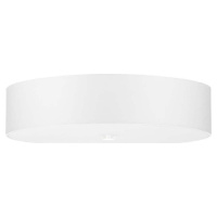 Bílé stropní svítidlo se skleněným stínidlem ø 50 cm Herra – Nice Lamps