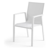 Zumm Garden Furniture® Zahradní hliniková židle leon bílá