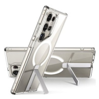 ESR Boost Flickstand Case (HaloLock), Compatible with Samsung Galaxy S24 Ultra, Clear