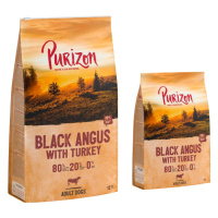 Purizon Single Meat / Bez obilovin - 12 + 2 kg zdarma - 80:20:0 Black-Angus hovězí s krocanem - 