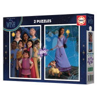 Puzzle Wish Educa 2 x 100 dílků od 6 let