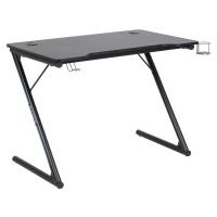 Dkton Designový psací stůl Naretha 100 cm černý