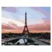 Diamantové malování - PAŘÍŽ A ČERVÁNKY Rozměr: 40x50 cm, Rámování: vypnuté plátno na rám