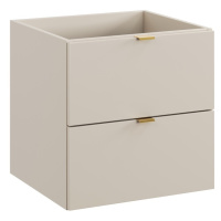 Comad Závěsná skříňka pod umyvadlo Dalia Cashmere 82-50-46-2S kašmírová