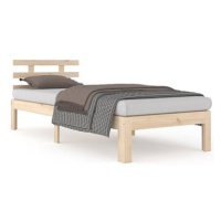 Rám postele masivní dřevo 90 × 200 cm, 814739