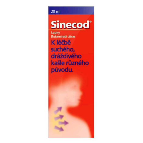 Sinecod 5mg/ml kapky  1x20ml