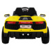 mamido  Elektrické autíčko Future EVA kola žluté